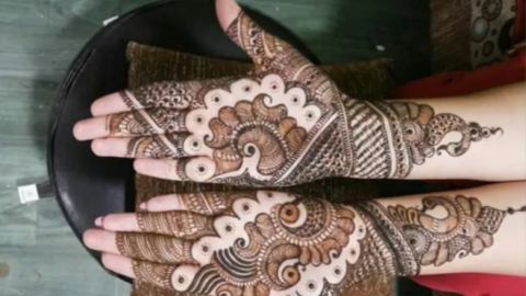 Krishna Mehandi Art