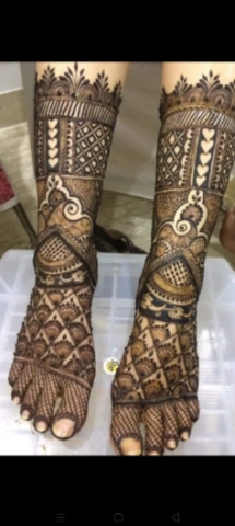 Cute Mehandi Art