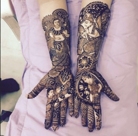 Anuj Bridal Mehendi Artist