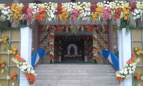 SRI Skanda Flower Decoration