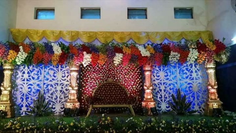 Sri Mariyamma Flower Decoratio