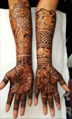 Teetu Mehandi Art