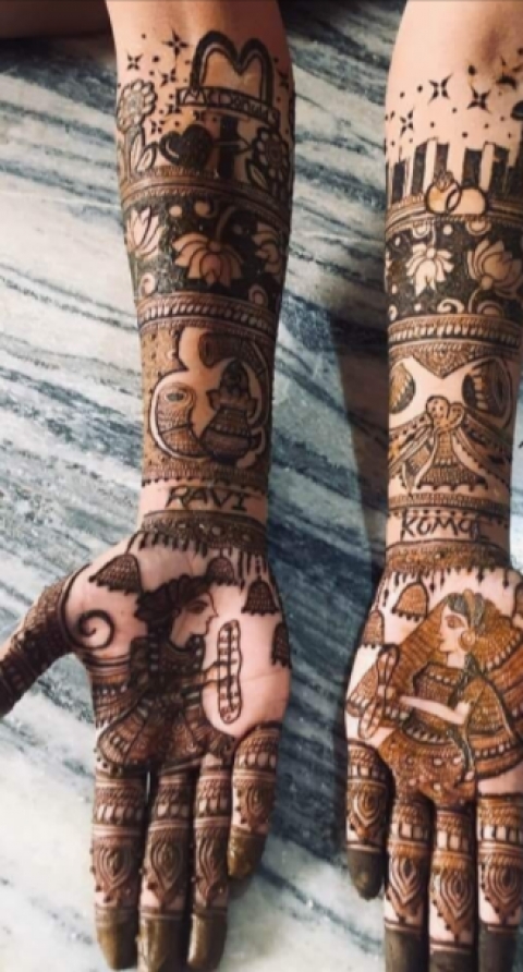 Arvind Mehandi And Tattoo Artist