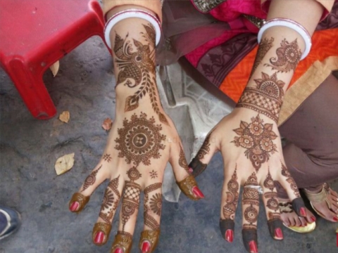 Jaipuri Mehendi Art