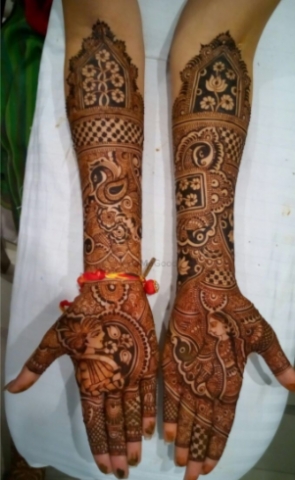 Jaipuri Mehendi Art