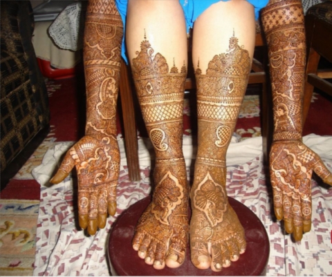 Jaipuri Mehendi Art
