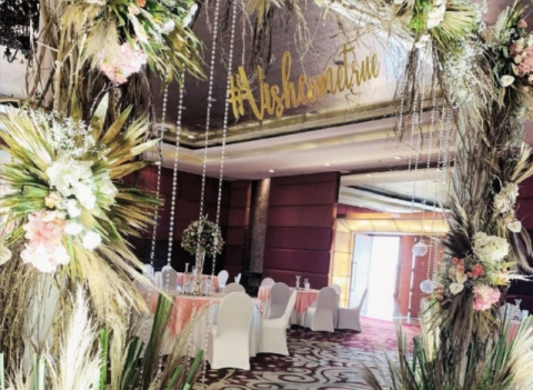 Pink Tassel Wed By Aashi