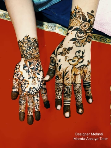 Designer Mehendi by Mamta