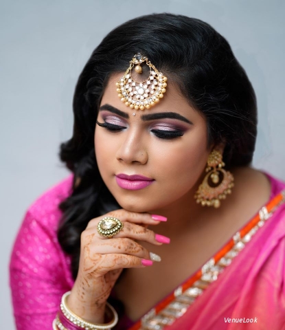 Hair and makeup byShivani Kumar