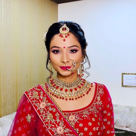 Hair and makeup byShivani Kuma