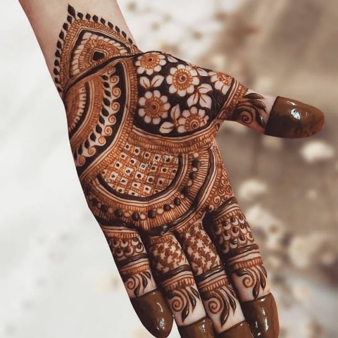 Khushi Shah Bridal Mehendi Art