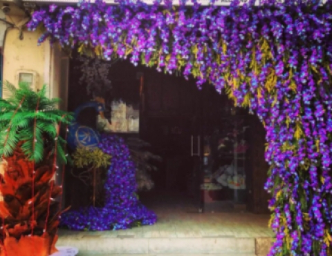 Jay Flower Decoration