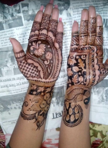 Ganesh Mehandi Art