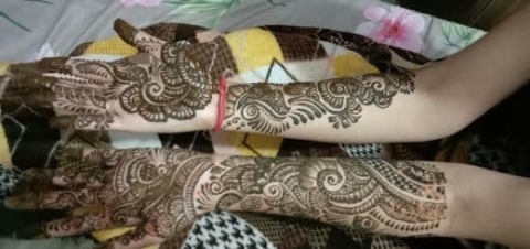 Miss Alind Mehndi Design