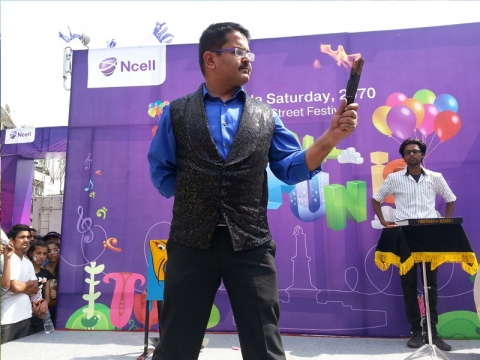 Magician Sumit Kharbanda