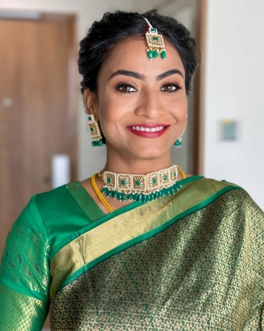 Makeup and hair by Shruthi Jul