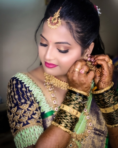Makeup by Shwetha Chandu