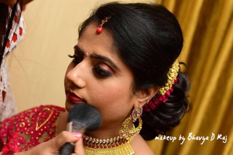 Makeup by Bhavya D Raj