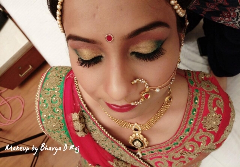 Makeup by Bhavya D Raj