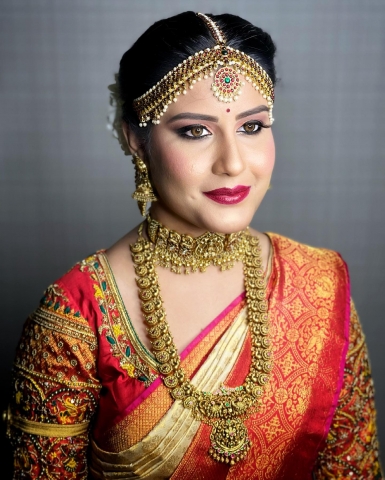 Nethra Anand Hair and Makeup