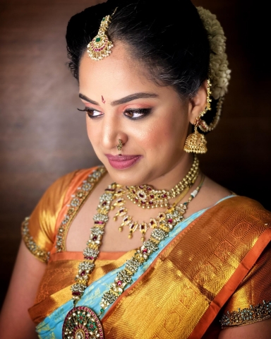 Nethra Anand Hair and Makeup