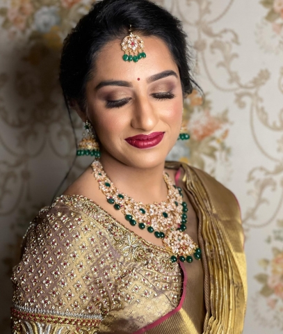 Nethra Anand Hair and Makeup