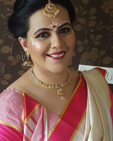 Sujatha Makeup and Hairstyle A
