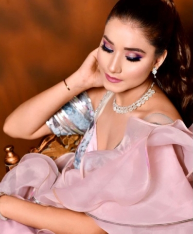 Aditi Dubey Bridal Makeup Arti