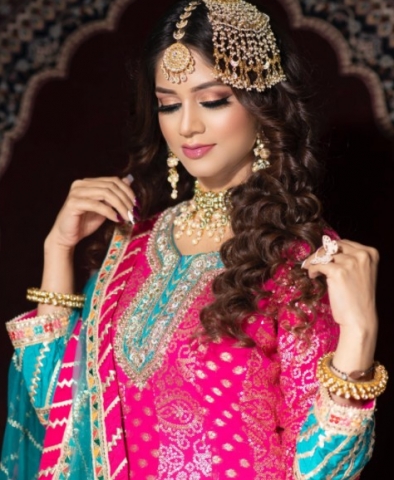 Aditi Dubey Bridal Makeup Arti