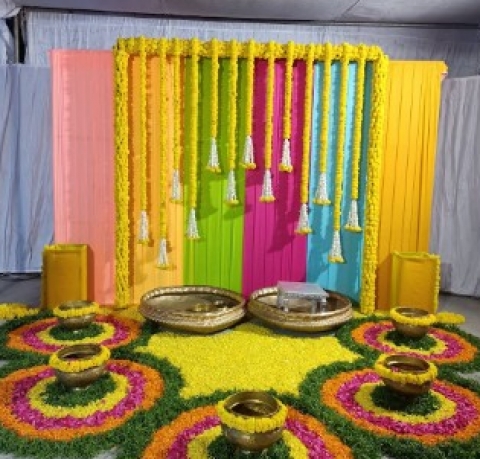 Tirupathi Flower Decorations