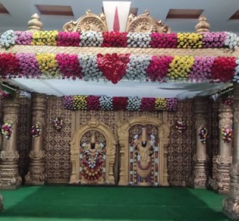 Tirupathi Flower Decorations