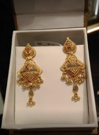 Chandukaka saraf earrings hot sale design with price