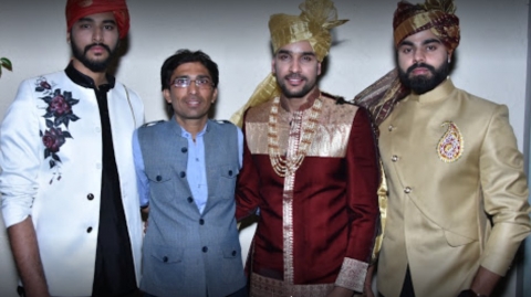 Sharma Safa Sherwani