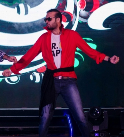 Emcee Sunil Donbosco