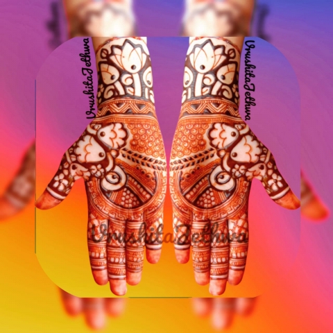 Vrushita Mehndi Artist