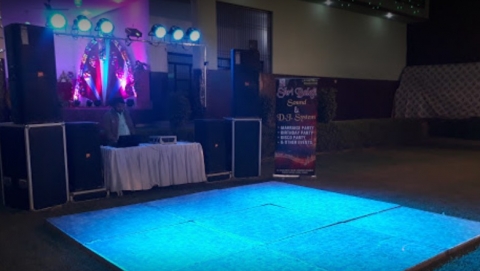 Crystal Audio And Visual Dj Setup