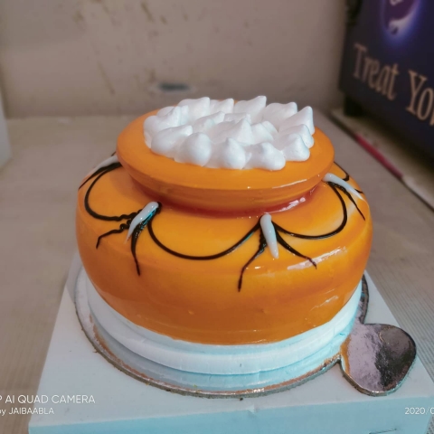 How To Make Krishna Cake Kanhaya Birthday Cake Matka Cake Decorations |  Sunil Cake Master Fancy Cake CHECK OUT ... | Cake, Cake decorating,  Birthday cake
