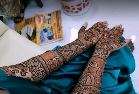 Mehandi Artist Sateesh Nayak