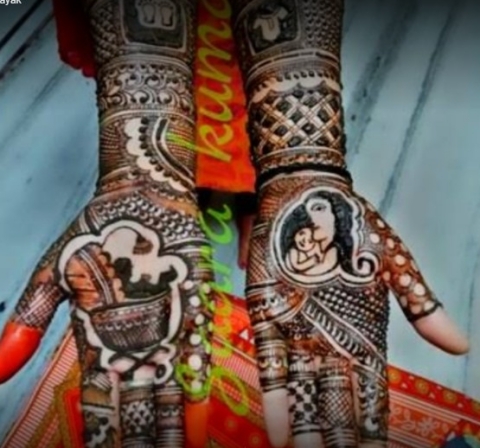 Mehandi Artist Sateesh Nayak