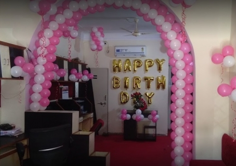 Shri Ram Balloon Decoration