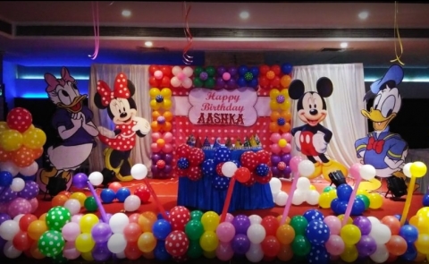 Shri Ram Balloon Decoration