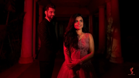 Charcoal & Vermillion