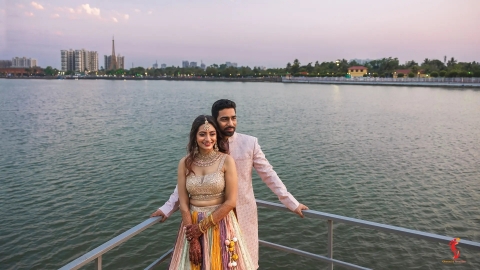 Charcoal & Vermillion