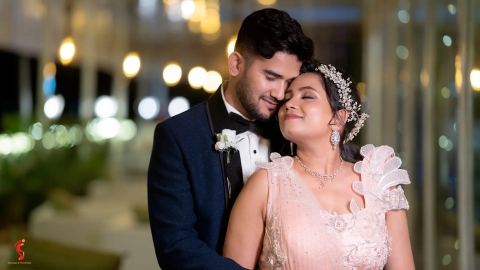 Charcoal & Vermillion